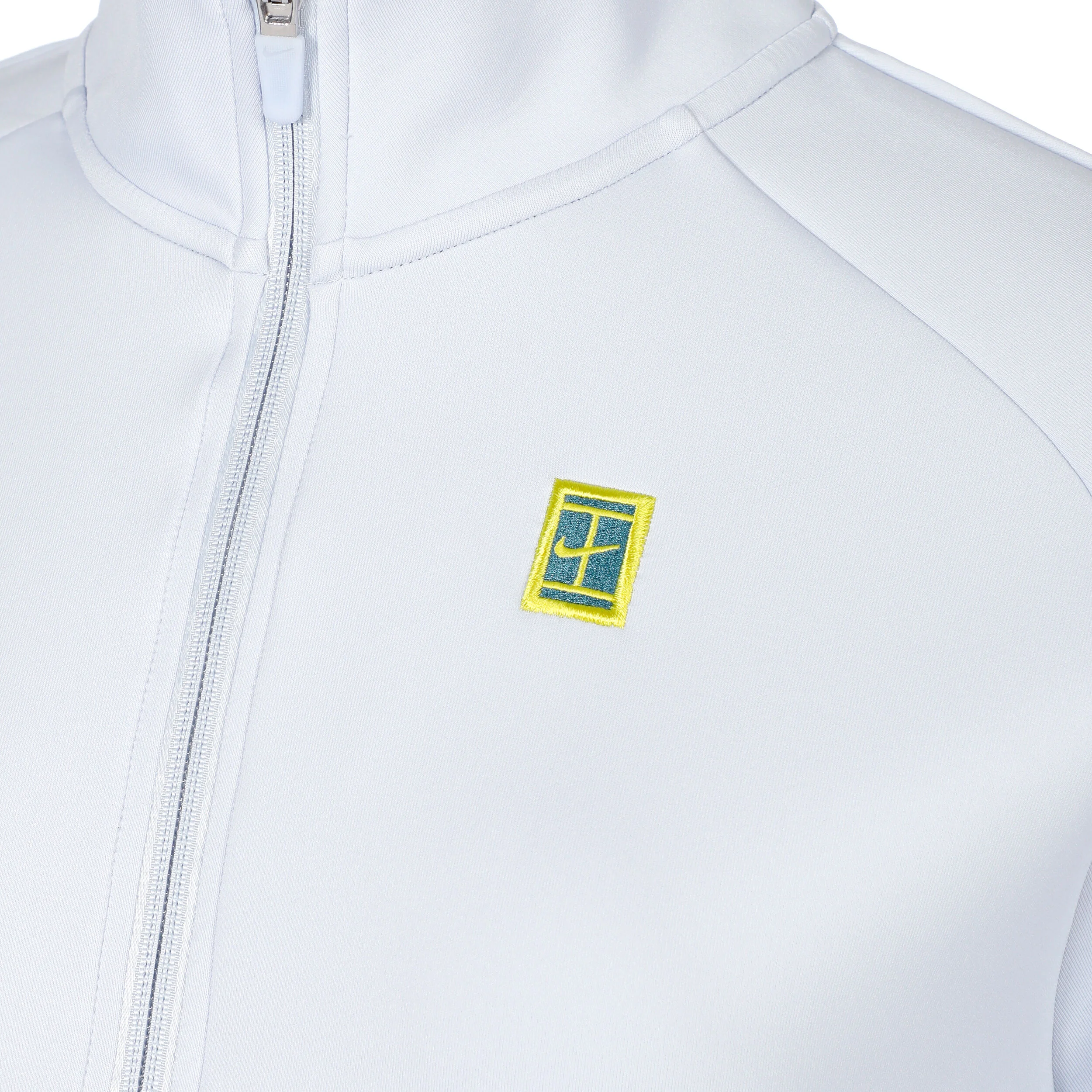 Nike Court Dri-Fit Heritage Veste De Survêtement Femmes - Gris Clair