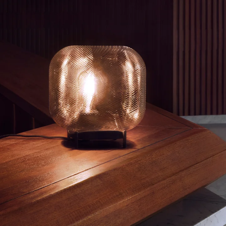 Iittala - Virva Tischleuchte, dunkelgrau