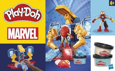 Play-Doh Iron Man Armor Maker Lab Lekesett