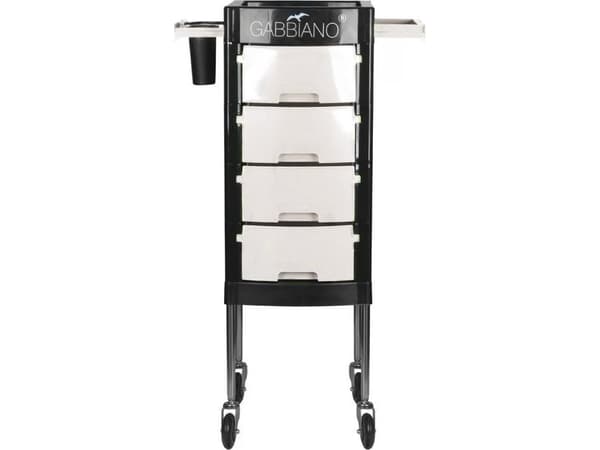 Activeshop Gabbiano frisørassistent FT65-1 sort/hvit