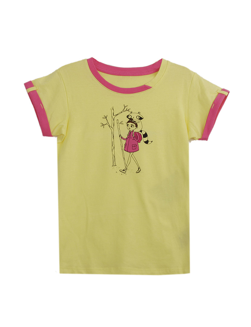 Girl's T-Shirt Yellow