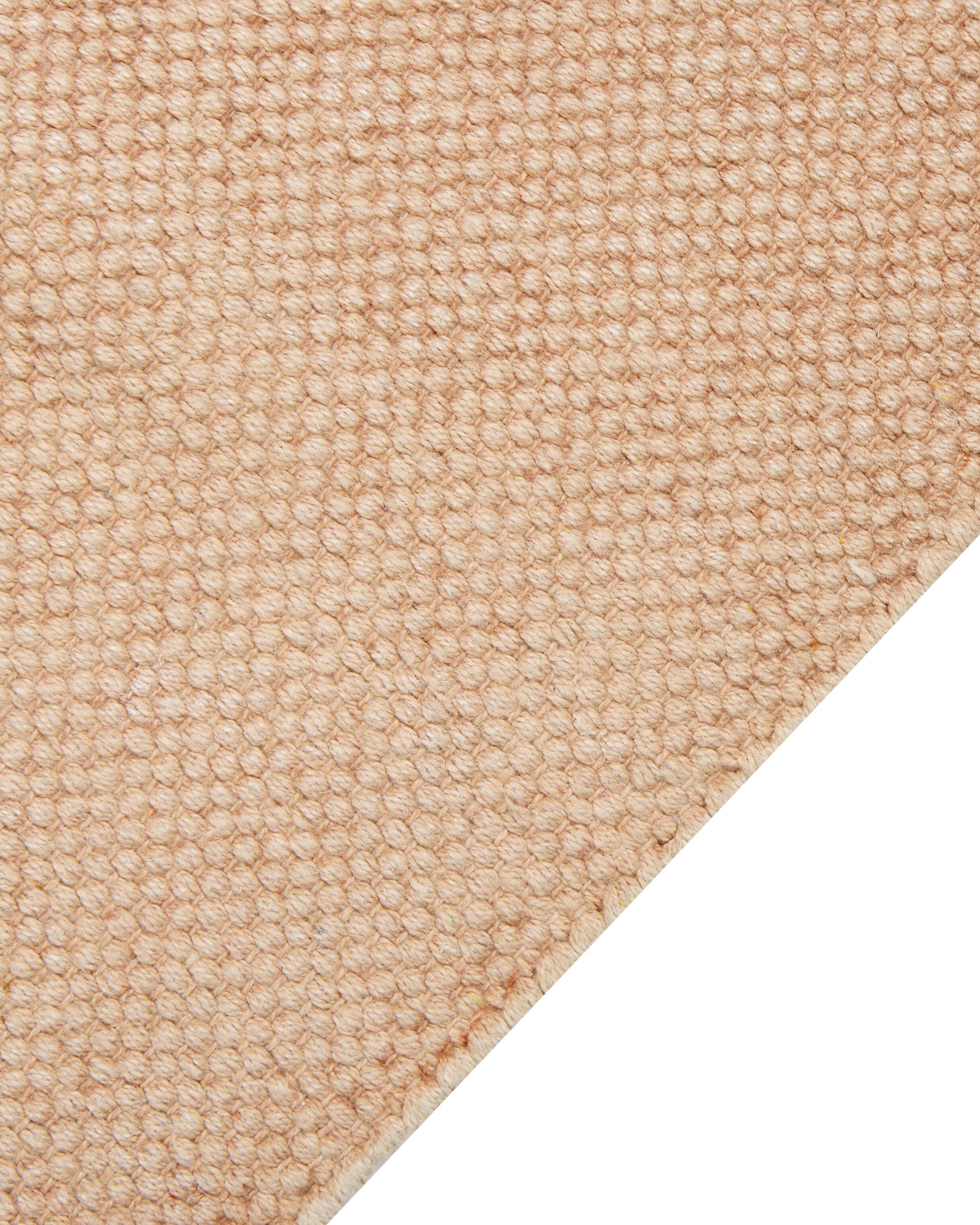 Kindervloerkleed SEAI Beige 80 x 150 cm Katoen