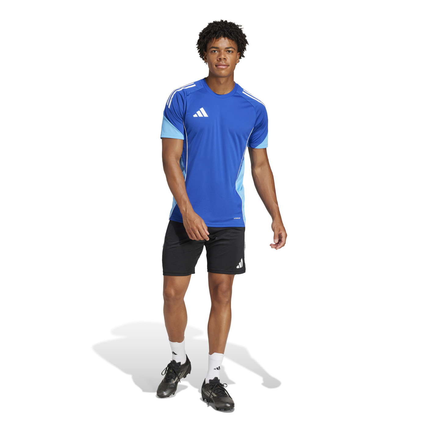 Adidas Tiro 25 Competition Trainingsbroekje Zwart Wit Grijs
