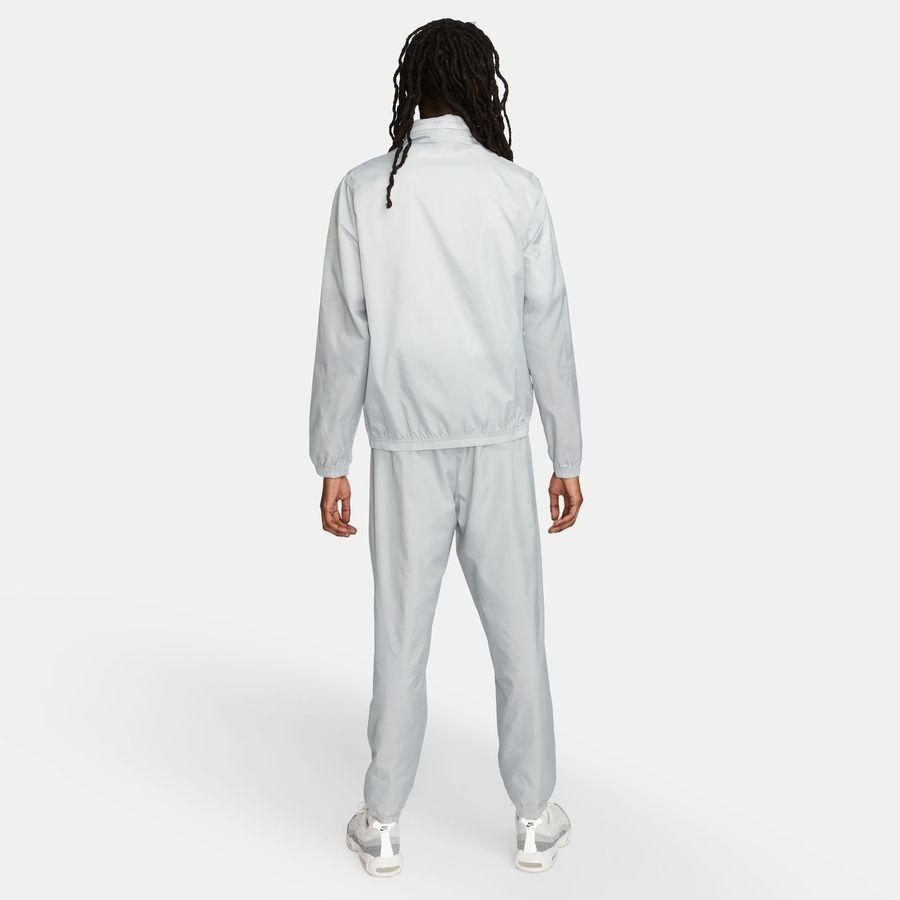 Nike Survêtement NSW Club Lined Woven - Gris/Blanc