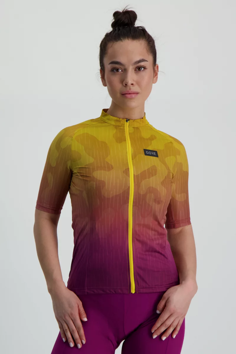 GORE BIKE WEAR Rain Camo Damen Biketrikot