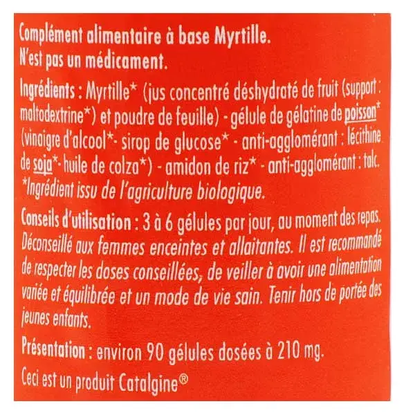 Superdiet Orgânico Mirtilo 90 cápsulas