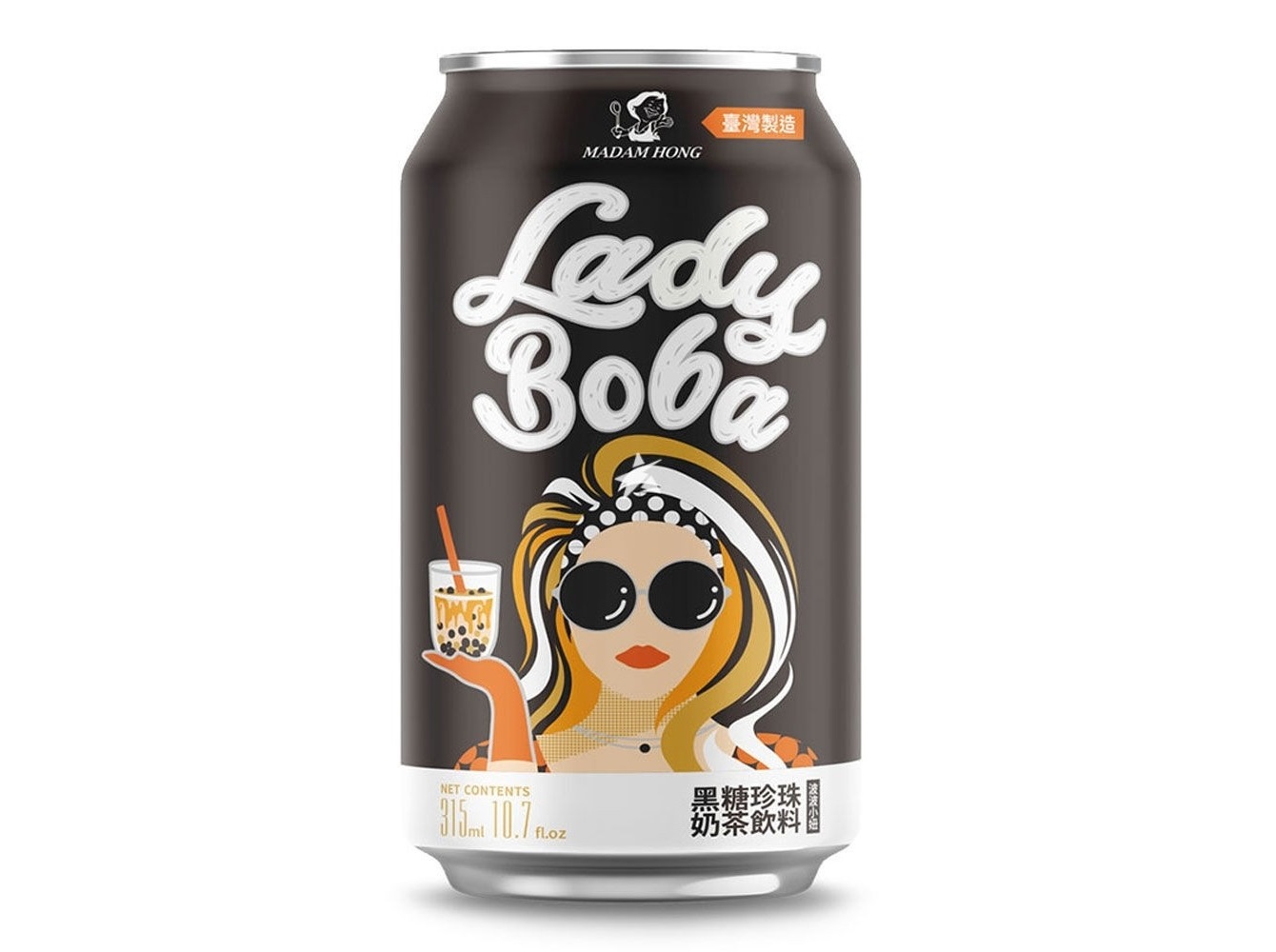 BUBLLE TEA MADAM HONG LADY BOBA LATA 0.315L