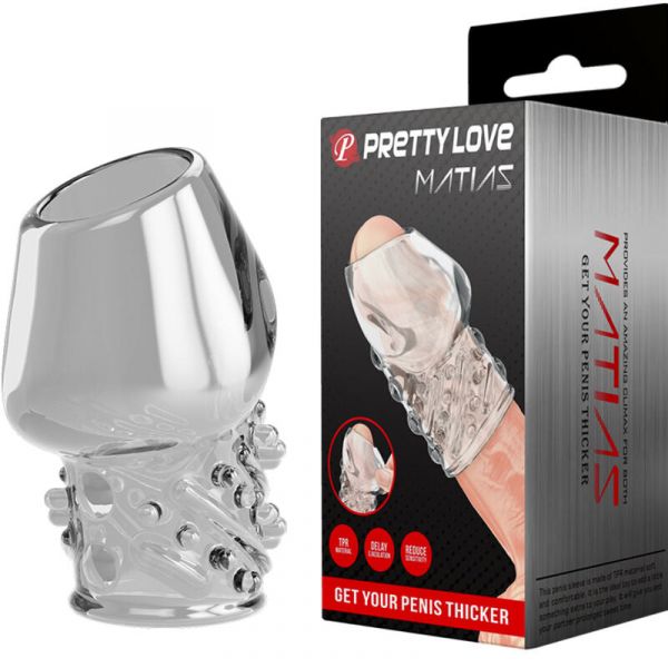 Pretty Love Matias Espessante de Pênis Transparente