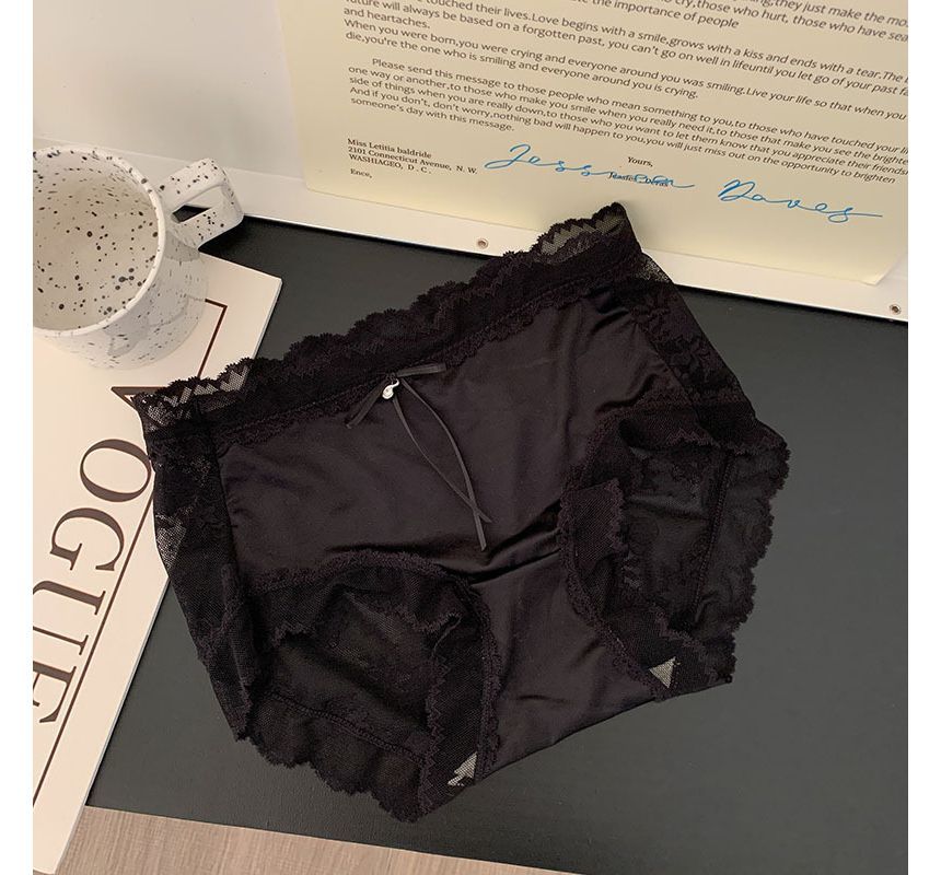 camikiss - Hoge taille kanten slipjes