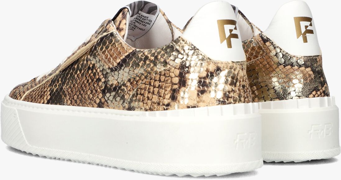 FLORIS VAN BOMMEL gouden floris van bommel lage sneakers sfw-10106