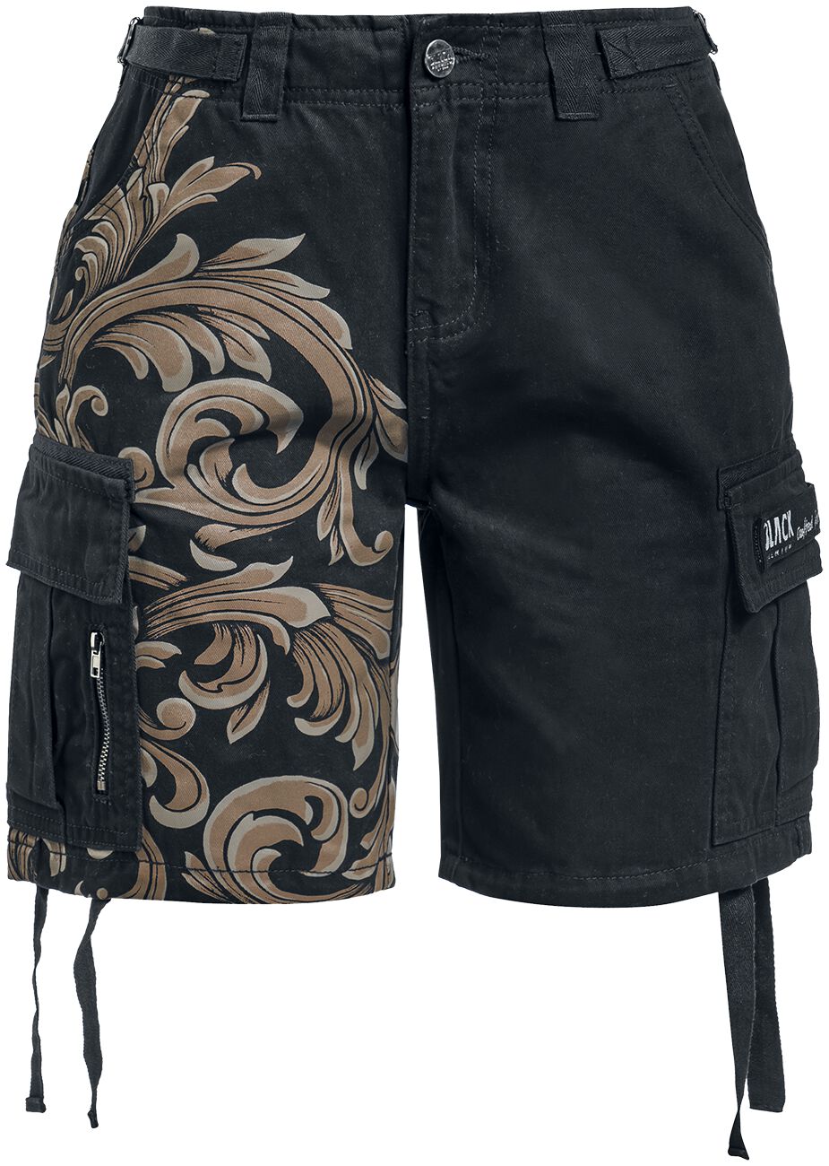 Short avec motifs | Black Premium by EMP Short