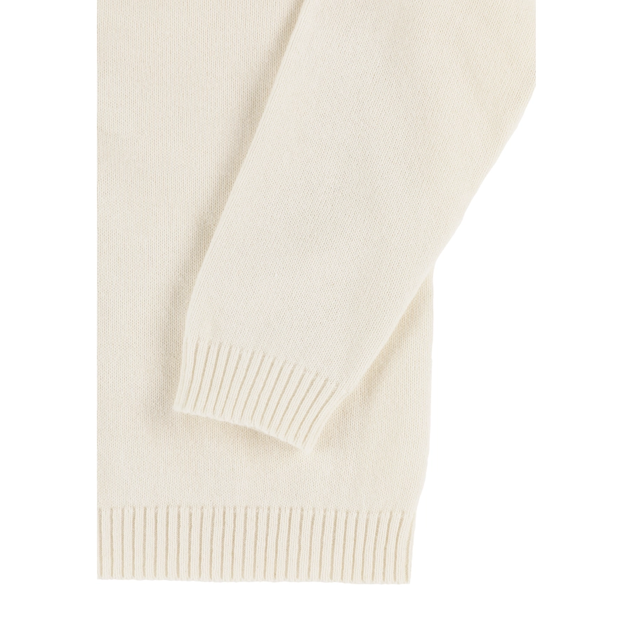 kindsgard Strickjacke mit Kapuze strikka creme