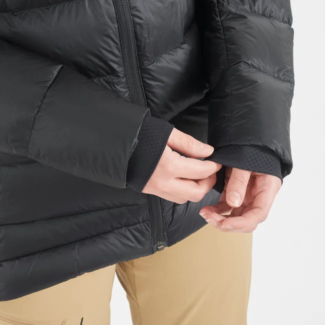 ELIXIR ULTRA DOWN  Daunenjacke mit Kapuze Damen DEEPBLACK