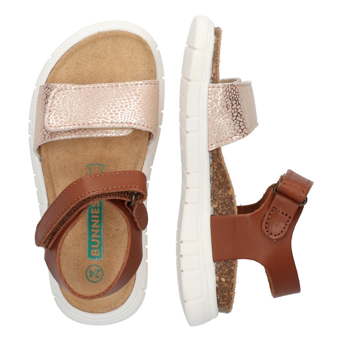 Bregje Beach - Sandalen Bunnies Bruin