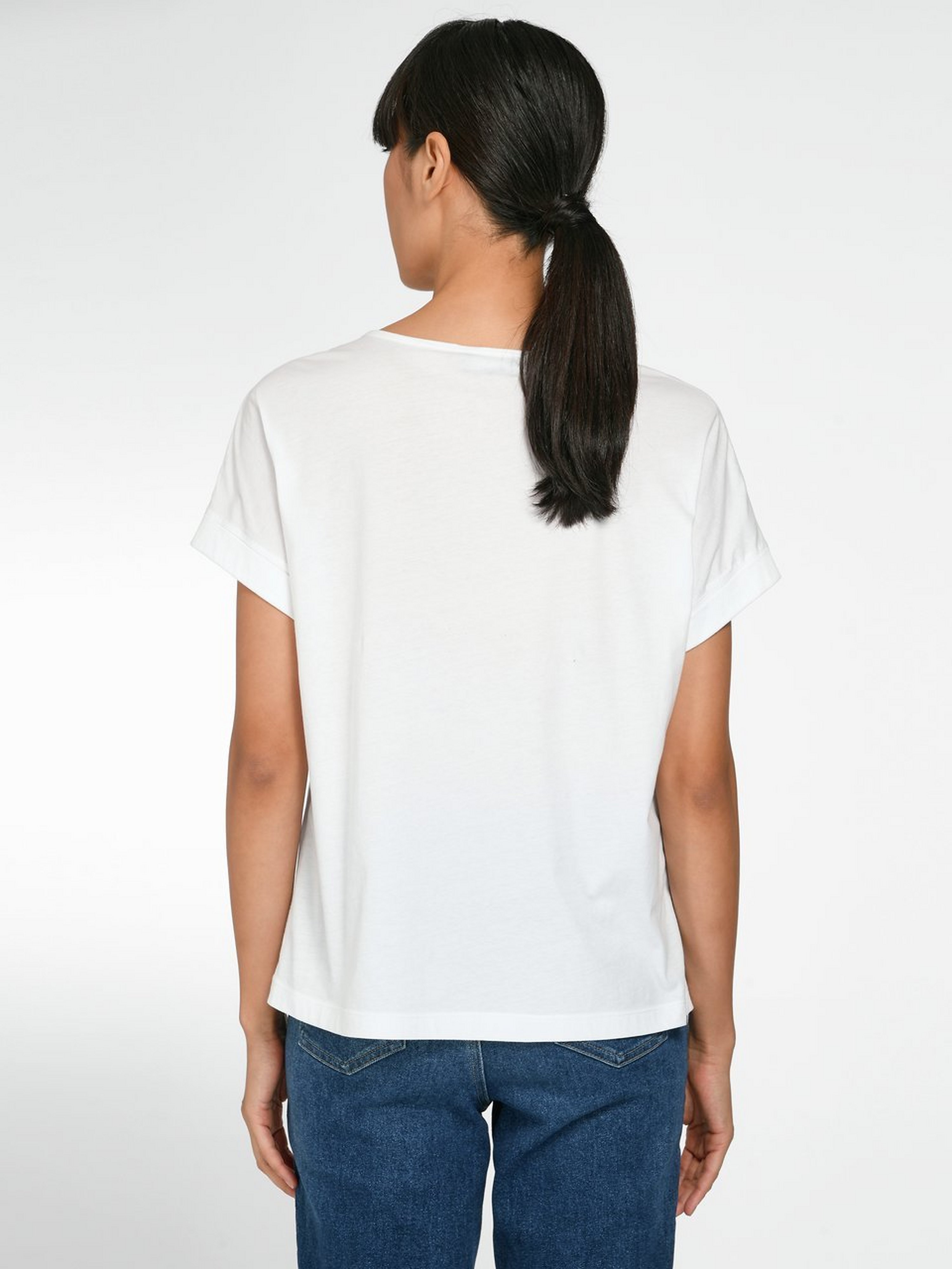 Rundhals-Shirt