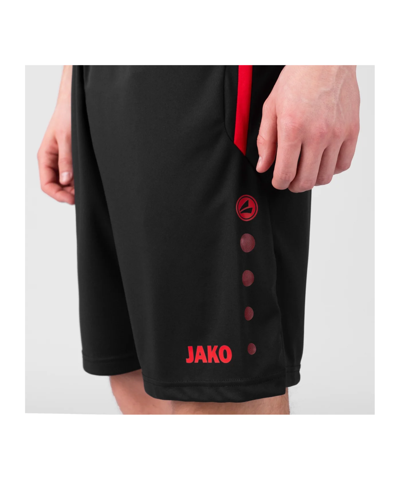 JAKO Allround Trainingsshort Schwarz F809