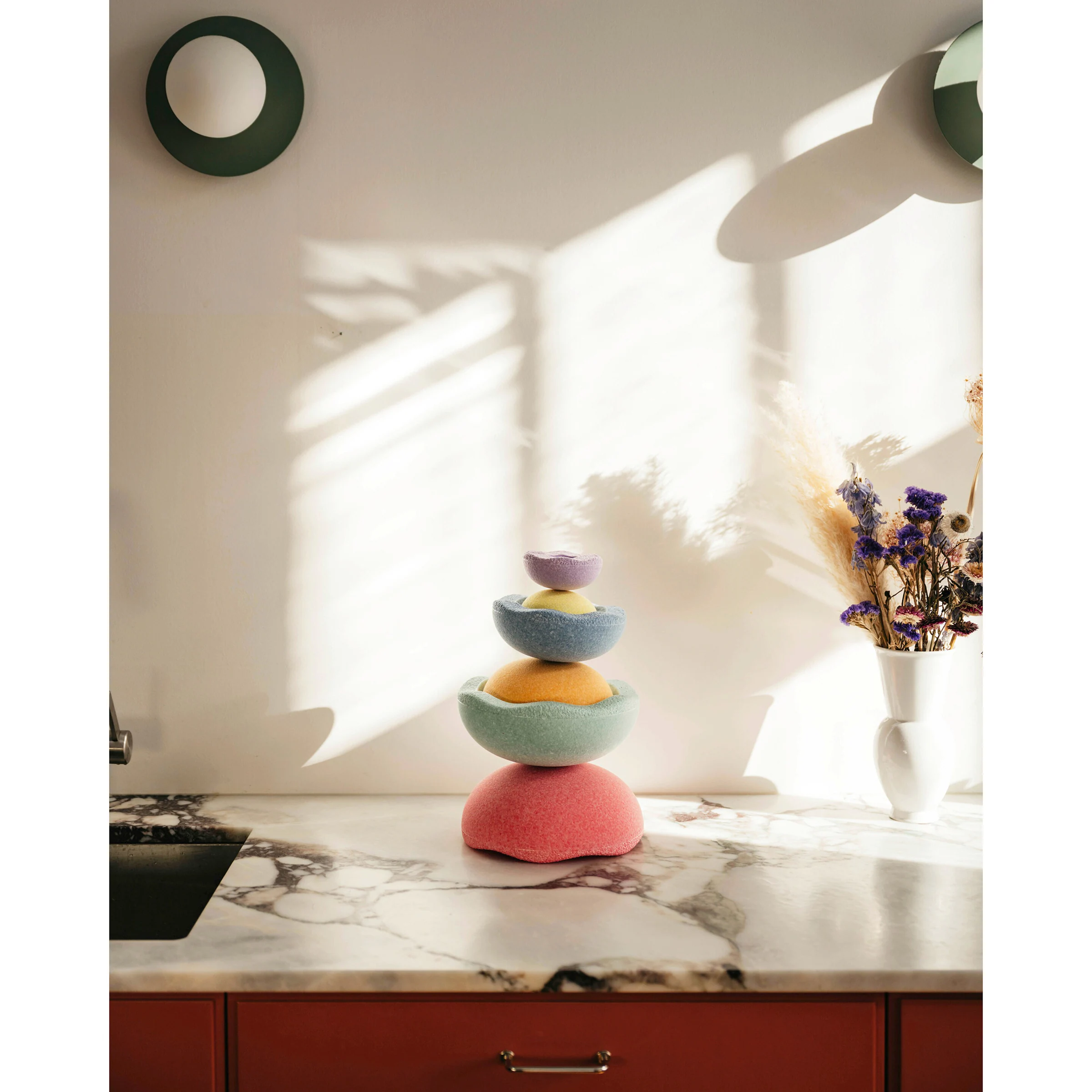 Stapelstein Stapelstein Inside rainbow pastel light