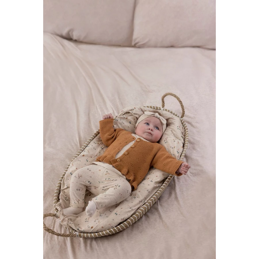 Feetje Strickjacke My Happy Place Camel