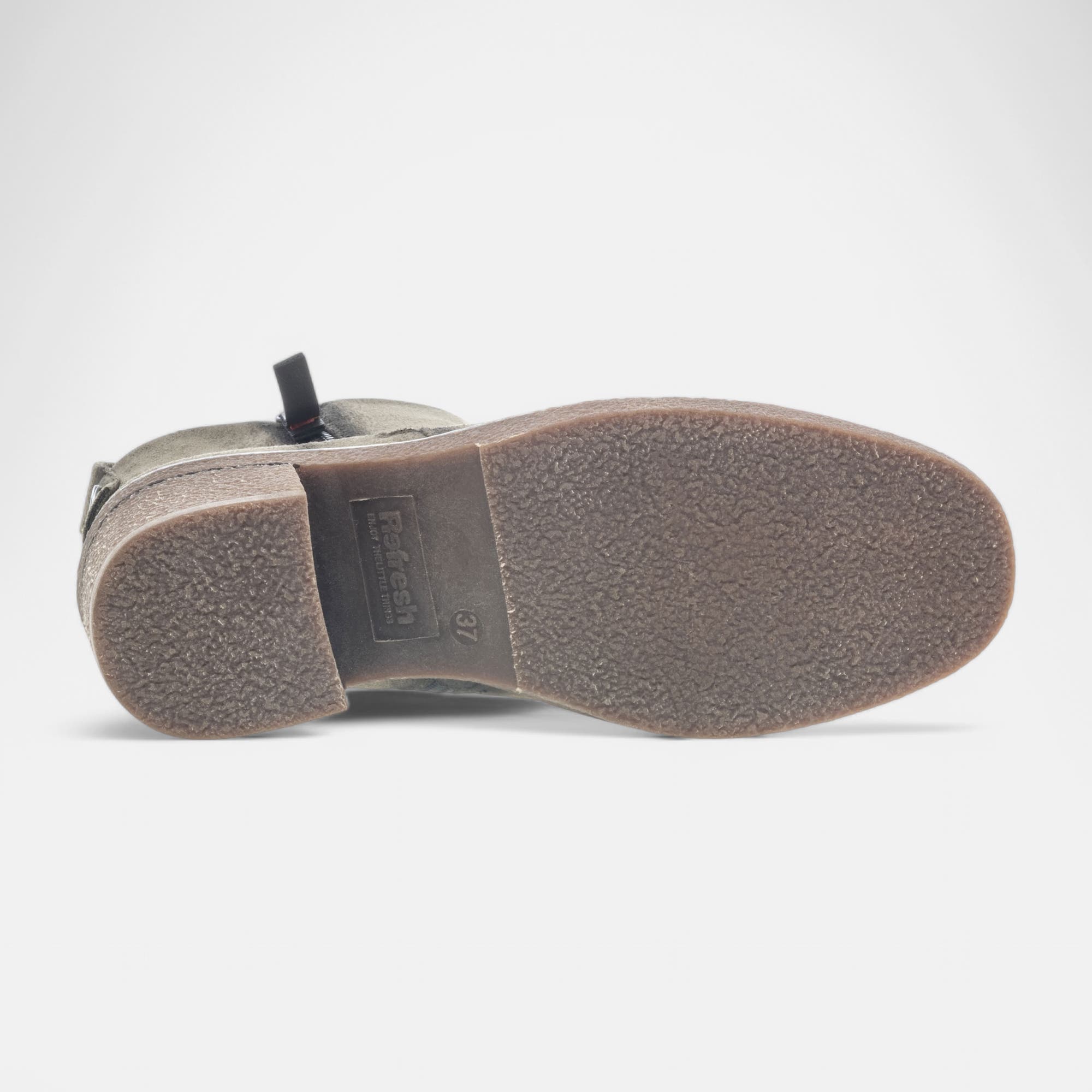Boots à talon Femme kaki