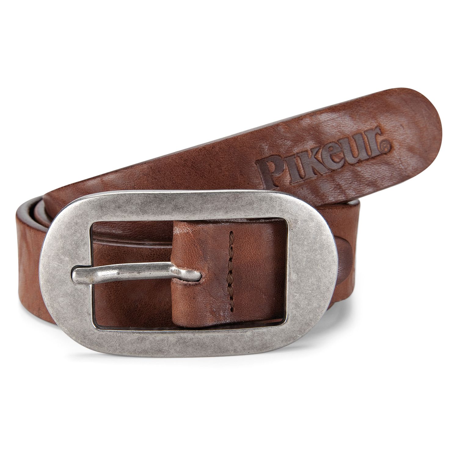 PIKEUR Ledergürtel  - braun