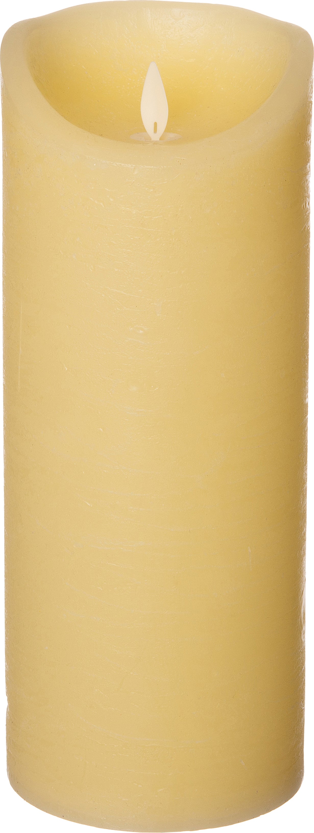 Anna's Collection LED stompkaars Rustiek goud met timer D 10 H 25 cm