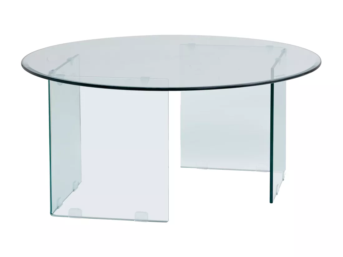 Table basse en verre trempé - ADAMO