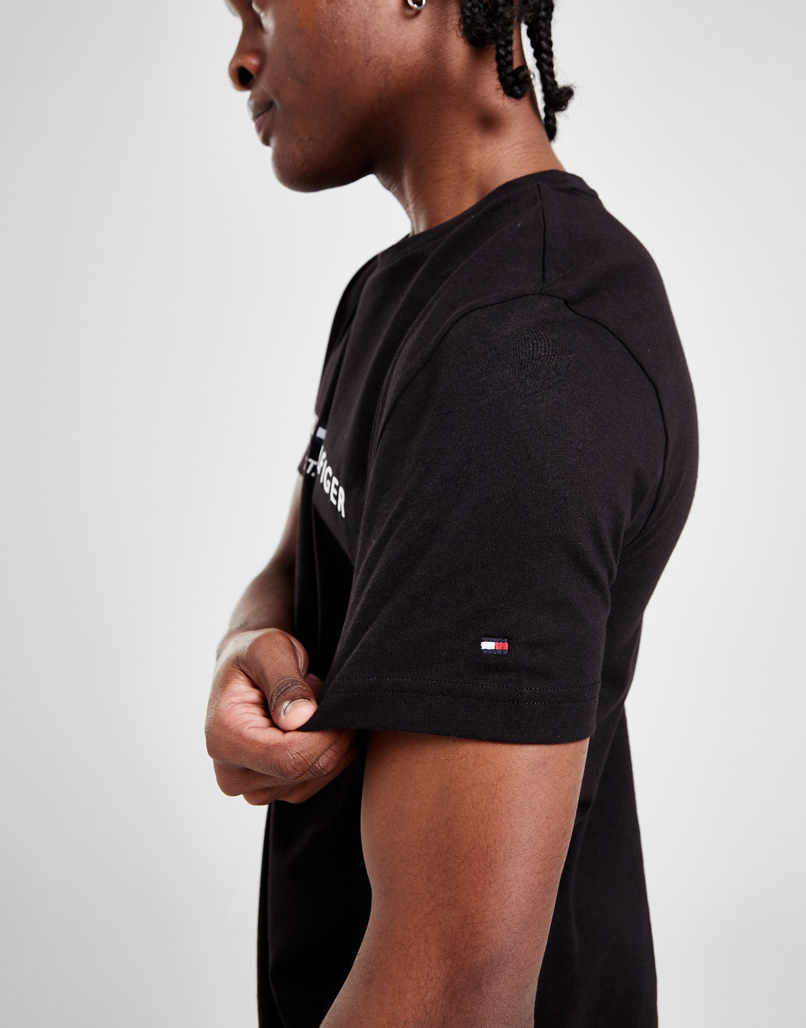 Tommy Hilfiger T-shirt Logo Brodé Homme