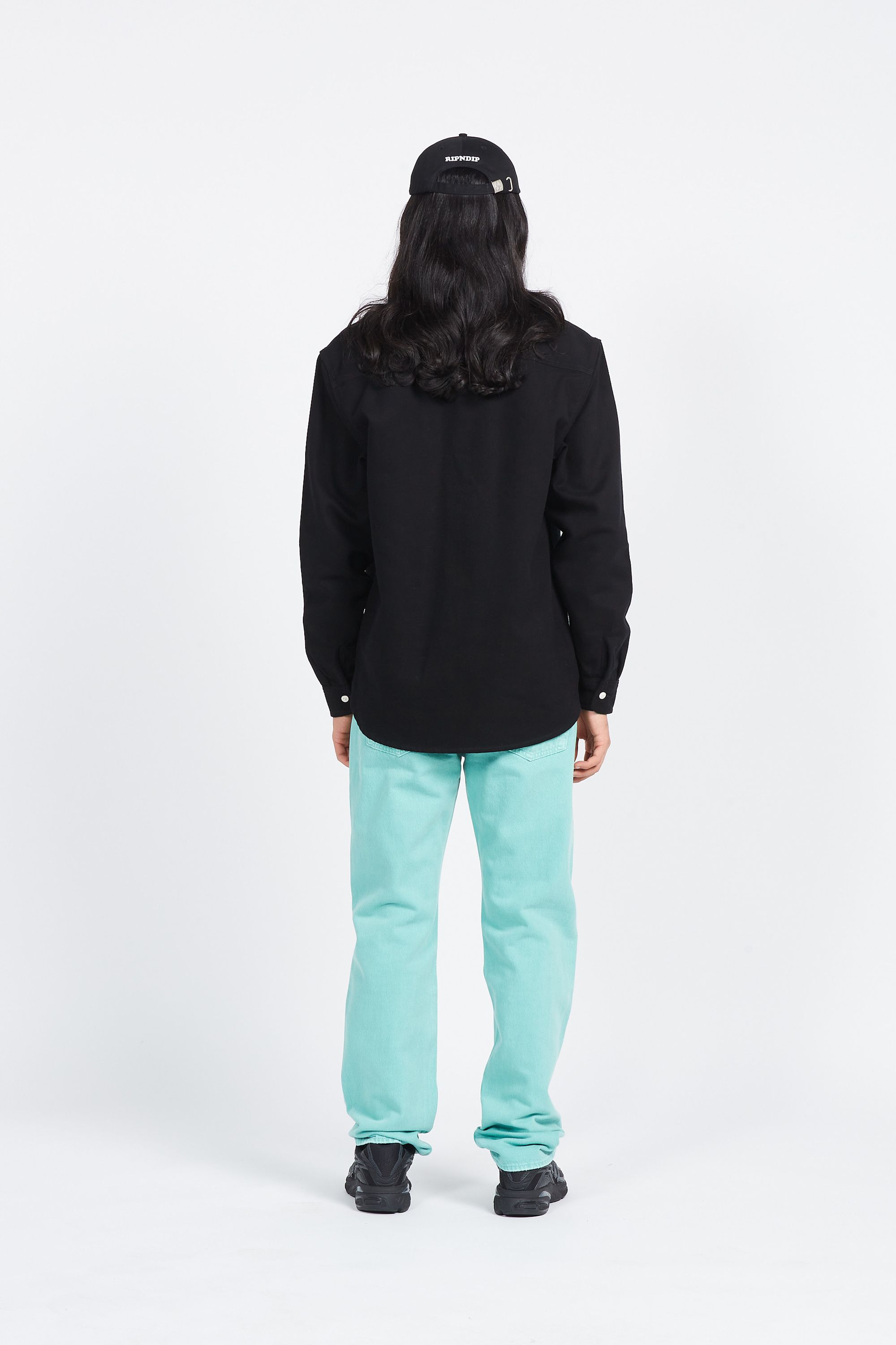 CARHARTT WIP Chemise L/S Clink Shirt Noir