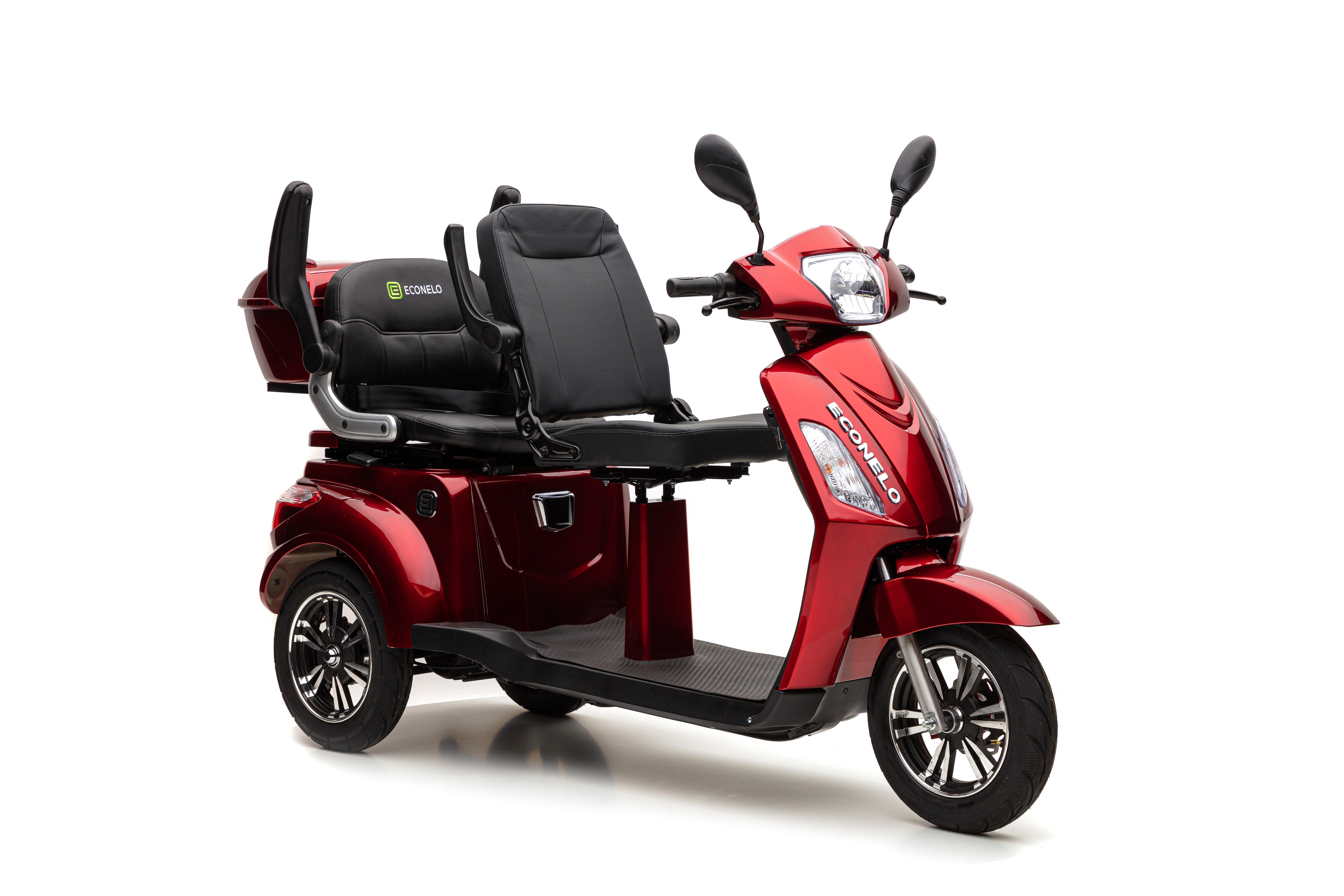 ECONELO S2000, Elektroroller, Zweisitzer, bordeaux, versch. Farben