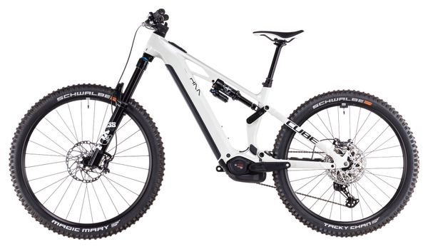 VTT Électrique Tout-Suspendu Cube Stereo Hybrid One77 HPC SLX 800 Shimano Deore XT 12V 800 Wh 29''/27.5'' Beige Desert Stone Vert 2025
