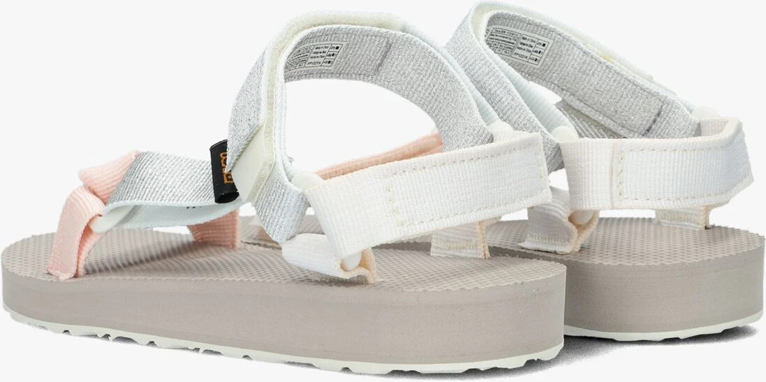 TEVA zilveren teva sandalen original universal metallic