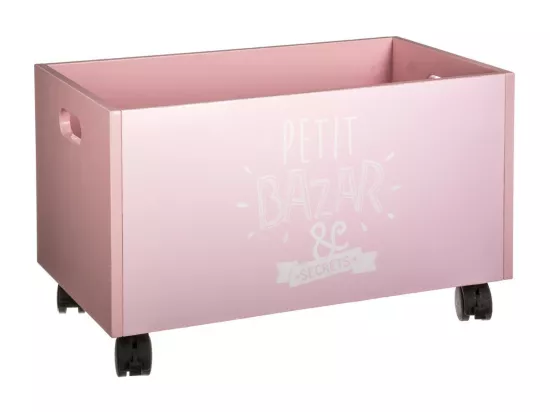 Coffre à Jouets à Roulettes 