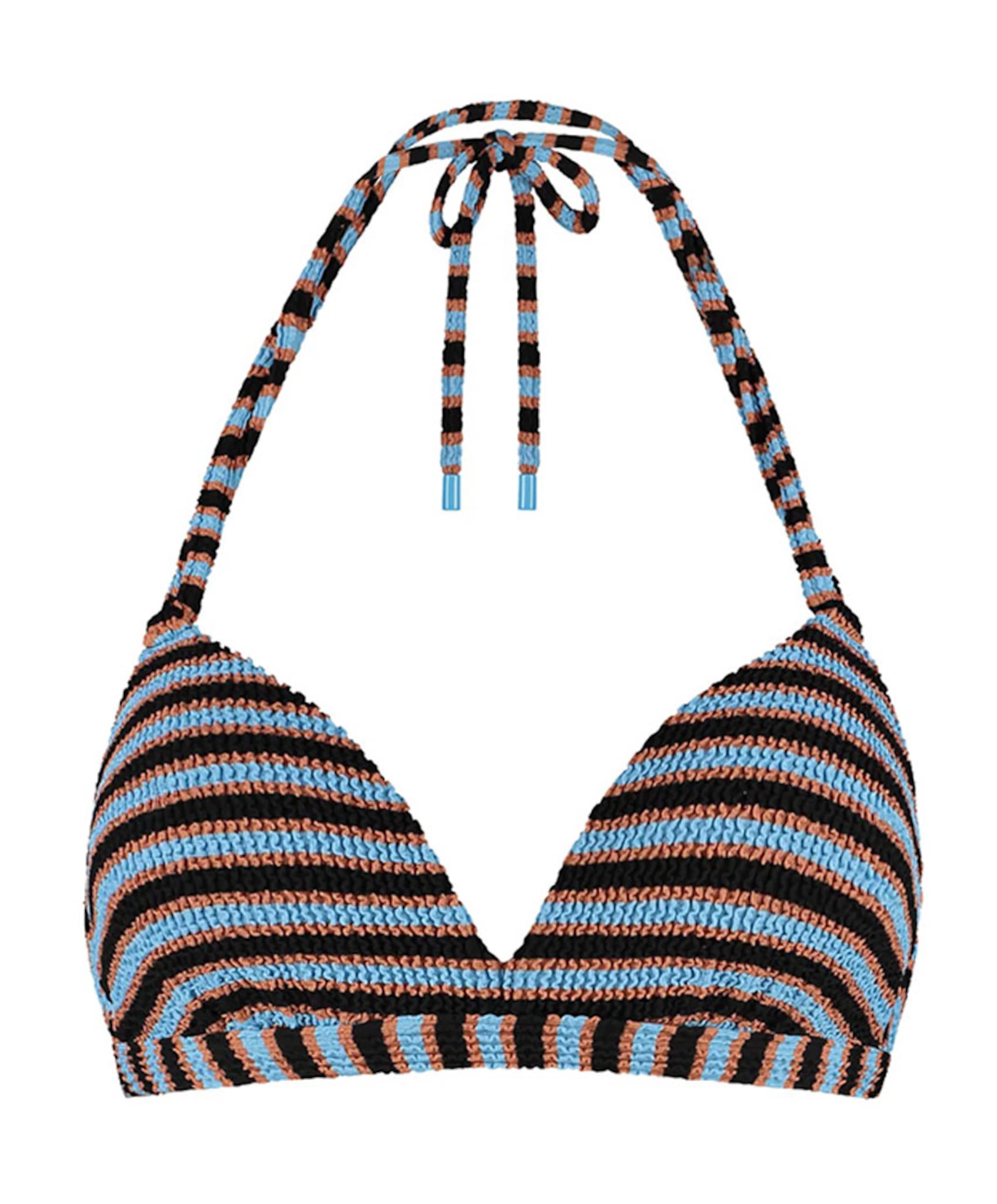 Beachlife Dames bikinitop blauw