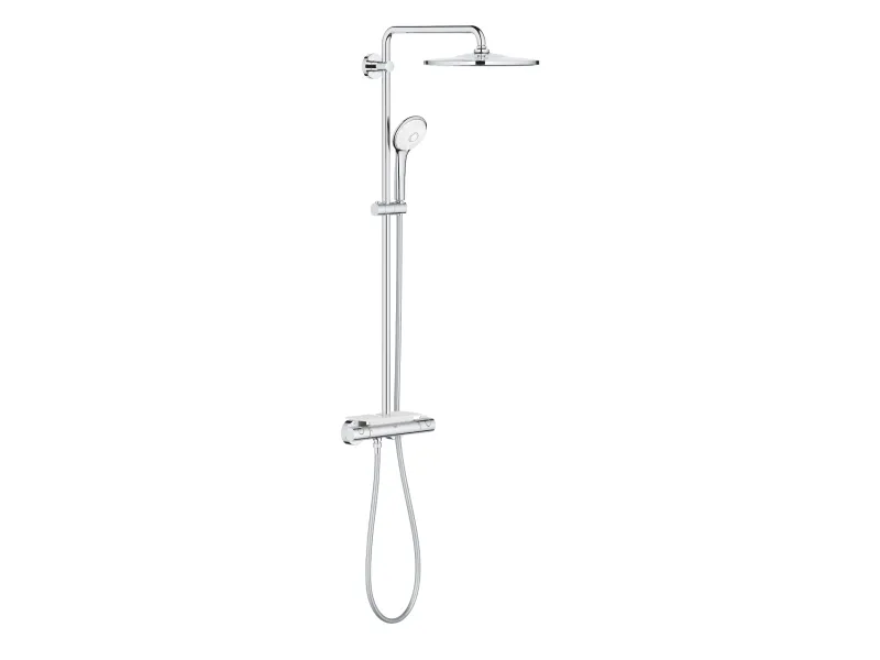 GROHE Euphoria 310 brusesystem med termostat til væg krom