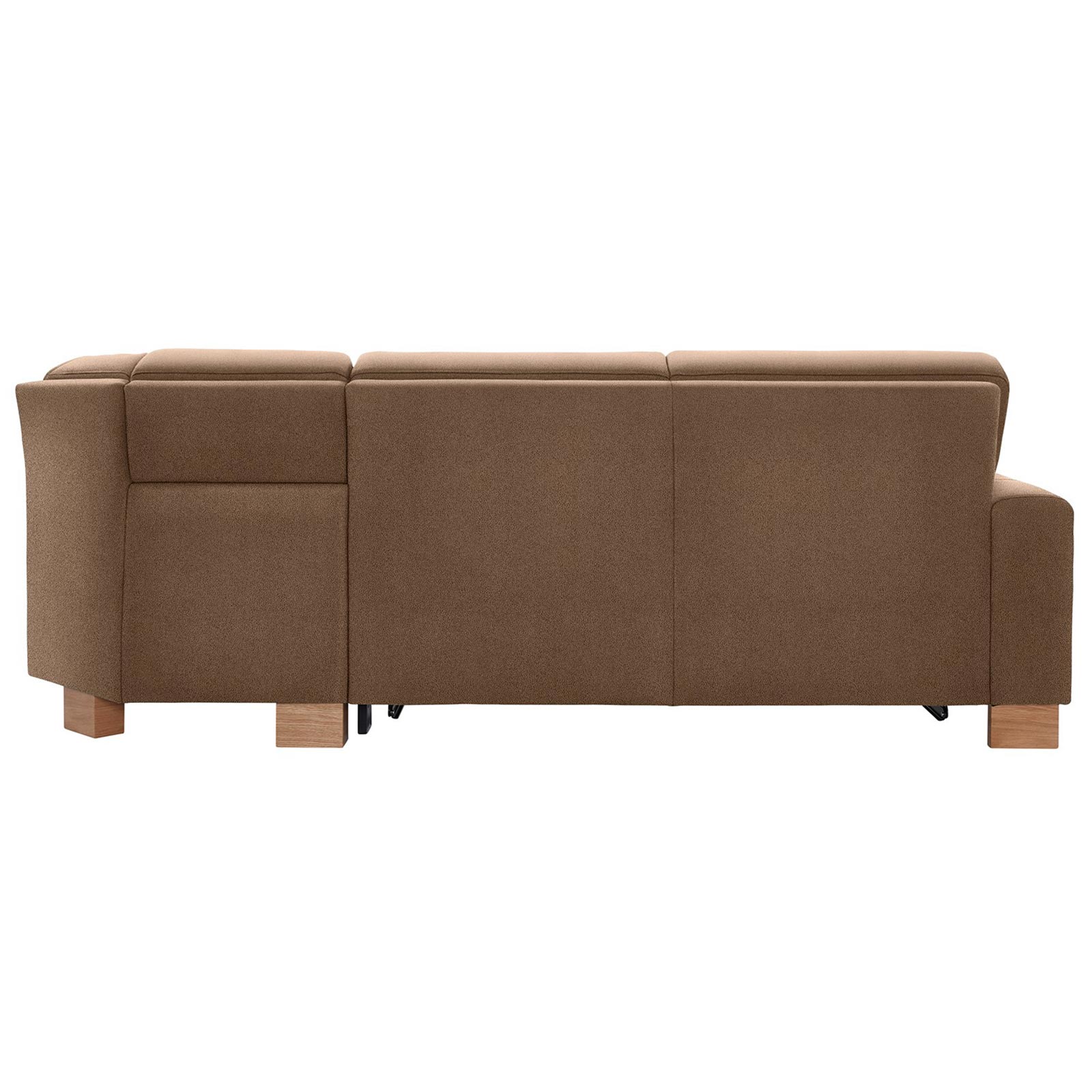 polsterpower Ecksofa - Holiday mandel - Basismodell - Ottomane rechts
