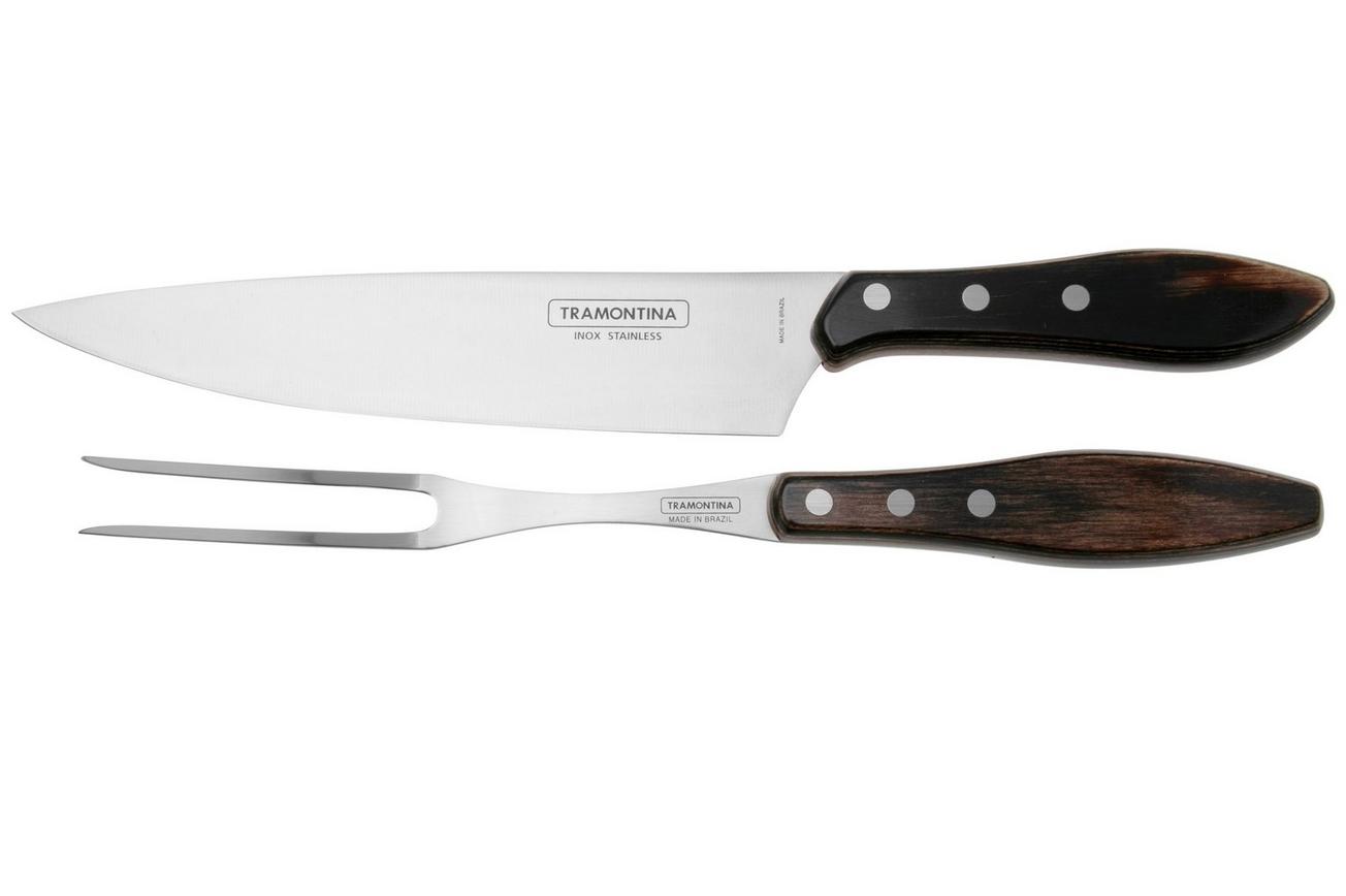 Tramontina Churrasco trancheerset, bruin