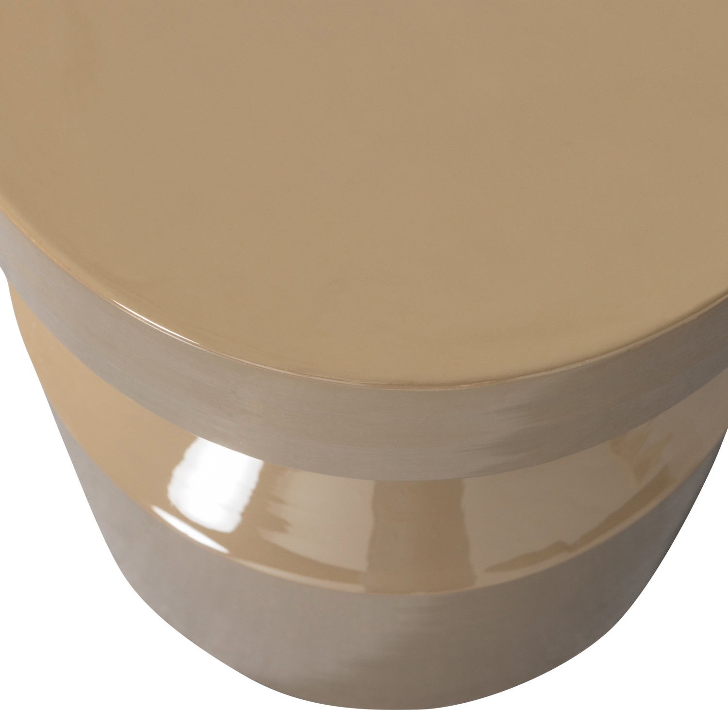 WOOOD bijzettafel Ferry beige D 30 H 47 cm