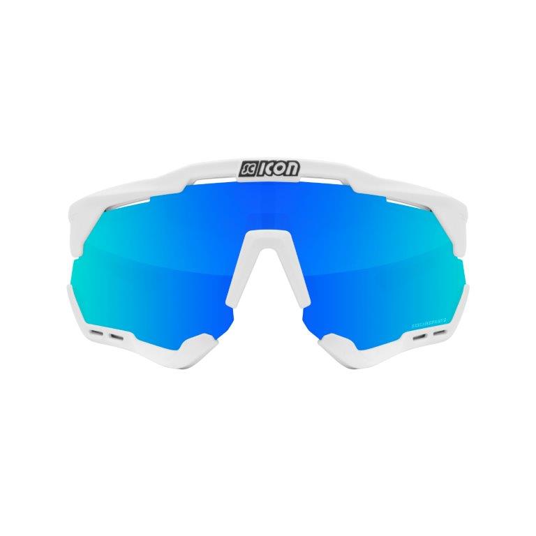 Scicon Aeroshade XL solbriller hvid/ multimirror blå