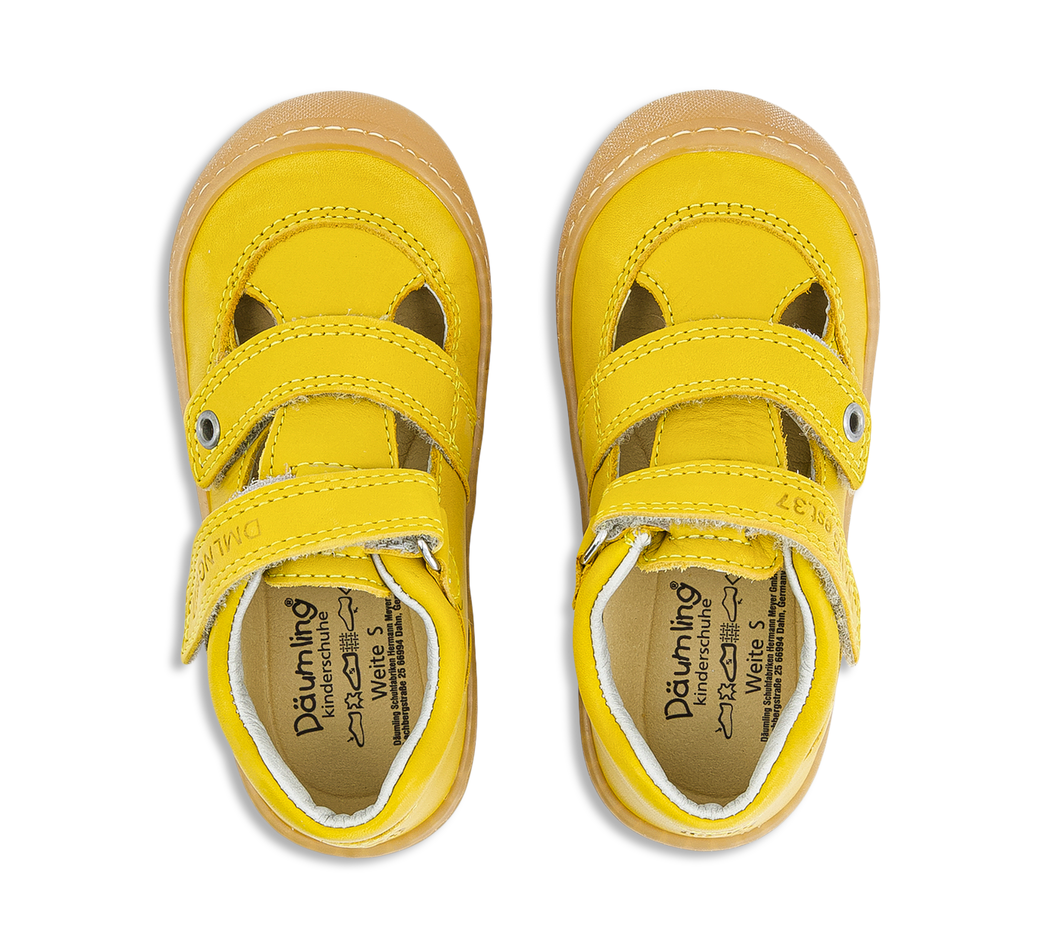 Däumling Selma - Geschlossene Sandalen gelb