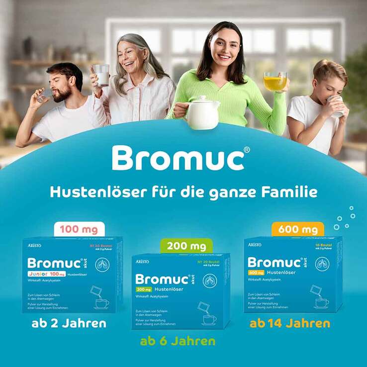 Bromuc akut 600 mg Hustenlöser , 10 St