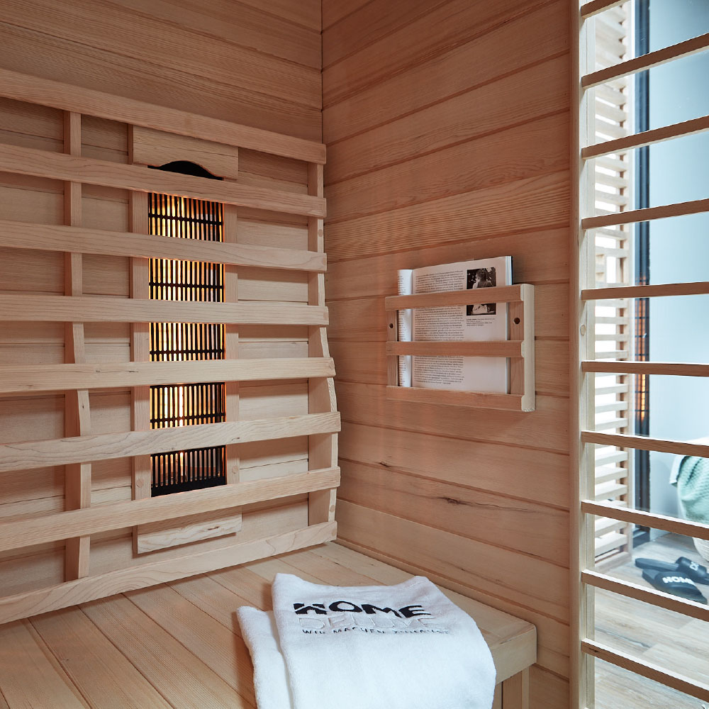 Home Deluxe Infrarotkabine Redsun XXL Deluxe mit Vollspektrumstrahlern
