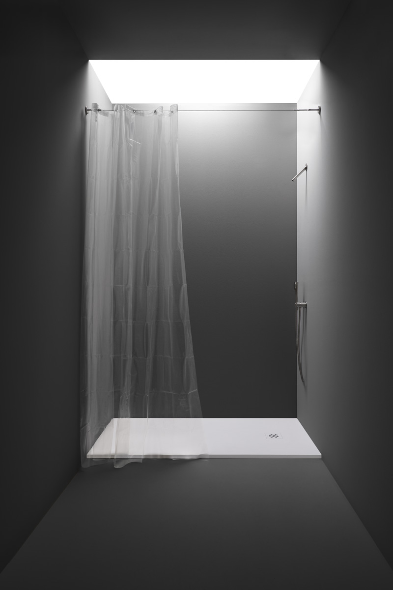 Resigres Zero douchebak 120x75cm wit mat composiet