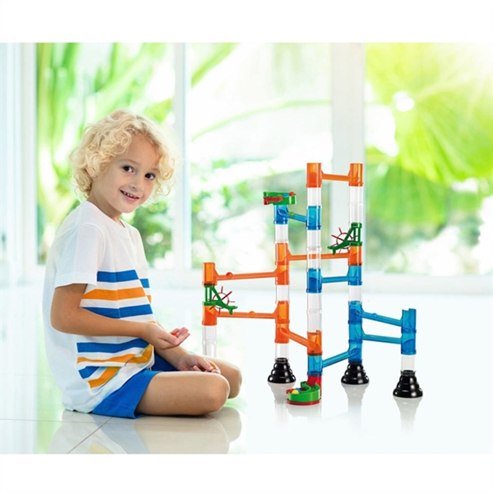 Migoga Marble Run Transparent Kuglebane (45 dele)