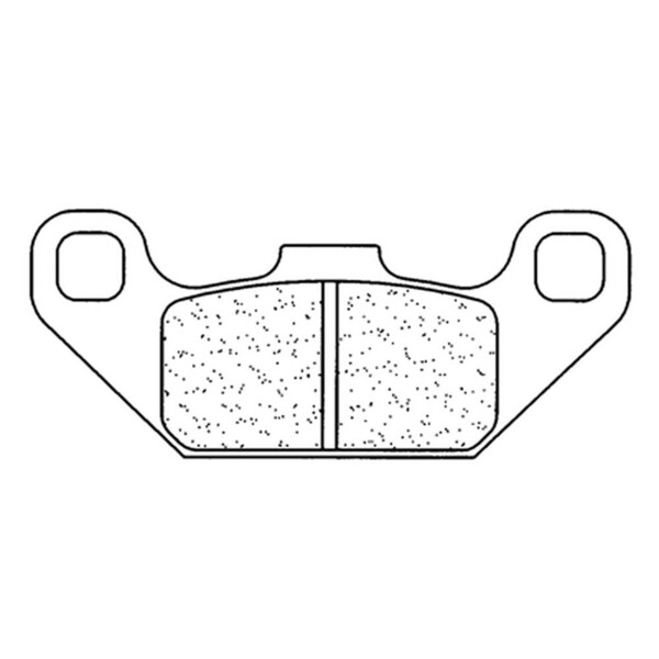 Cl brakes - Plaquettes de frein Quad métal fritté - 2799ATV1