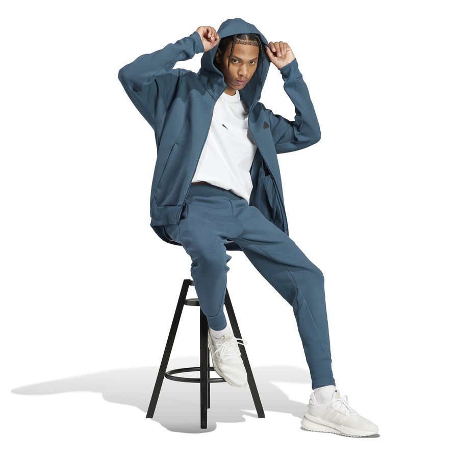 adidas Sweat à Capuche Z.N.E. Premium Full Zip - Bleu
