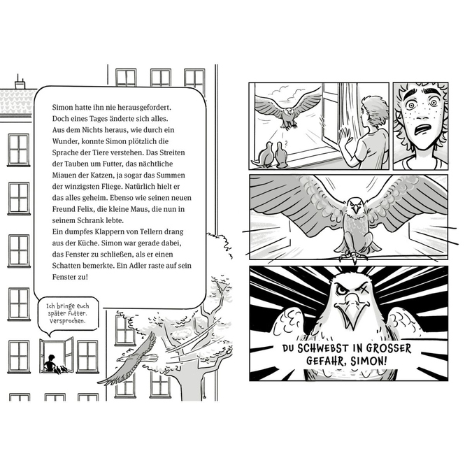 Animox - Das Heulen der Wölfe - Comic Roman - Band 1