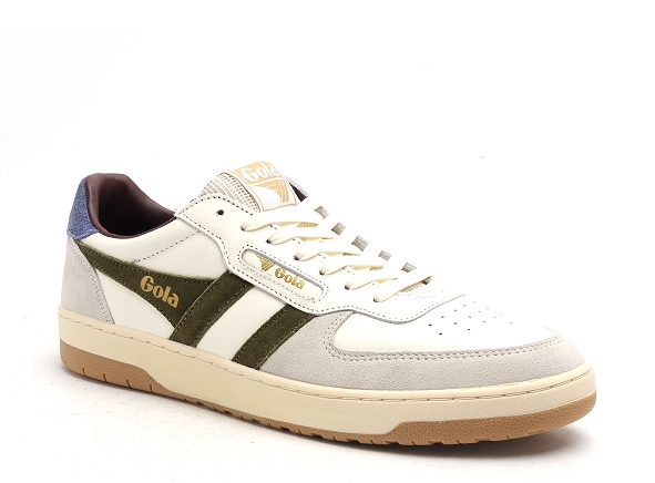 Gola basses homme hawk cmb336 blanc