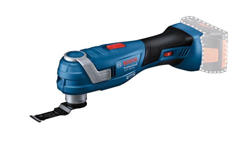 BOsch GOP 18V-34 18V Li-ion accu multitool body incl. accessoireset in L-Boxx - 06018G2002