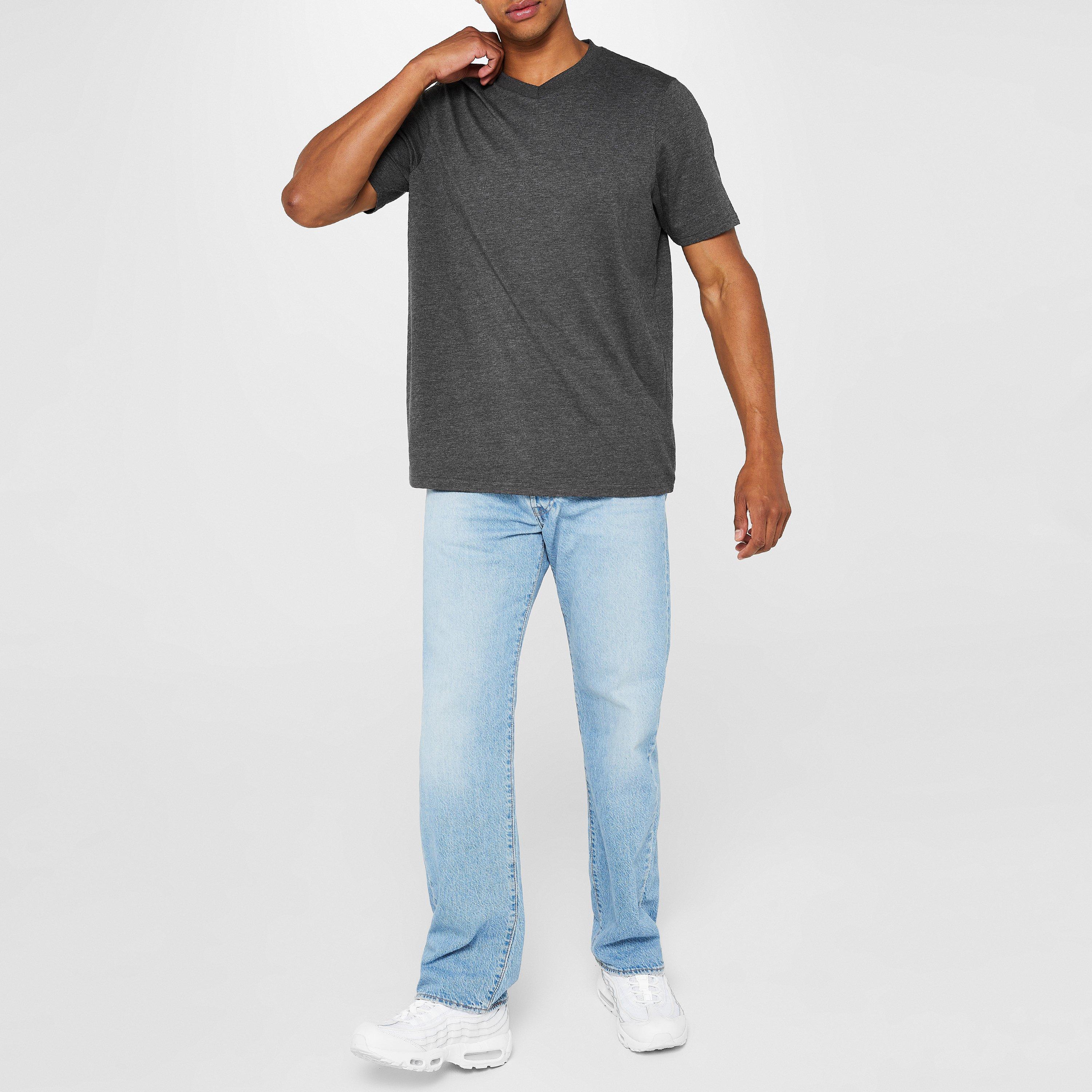 Donnay Three Pack V Neck T Shirt Mens