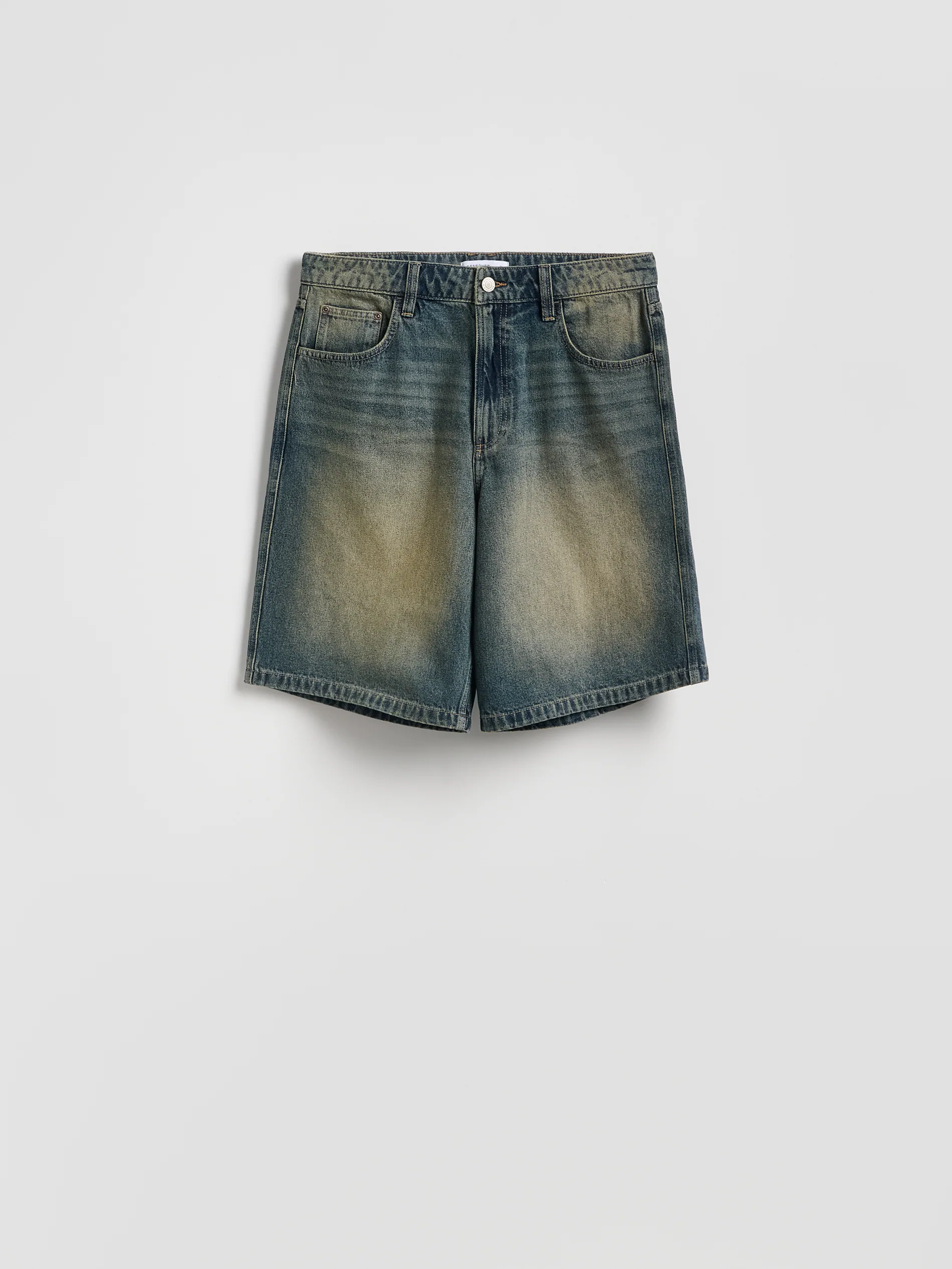 Baggy-Jeansshorts